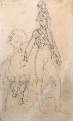 Study of a Dragoon and His Horse