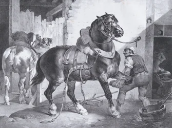 The French Blacksmith, 1822