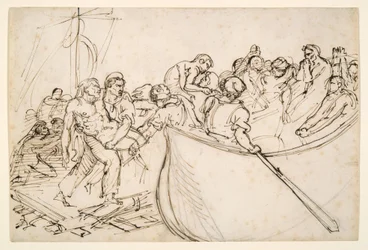 The Rescue of the Survivors of the Raft of the Medusa