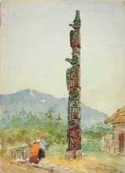The Raven Totem Pole
