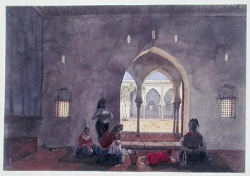 A Moorish Interior, Algiers, c.1835
