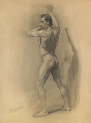 Study of the Male Figure, 1875