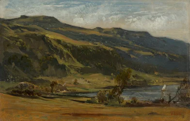 Landscape in Auvergne