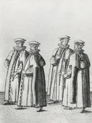 Grocers in the Funeral Cortege of Sir Philip Sidney on the Way to St. Paul