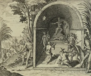 Portuguese Navigators Arriving in Ethiopia