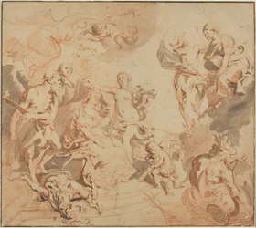 Antwerp Blessed with Abundance, c.1648