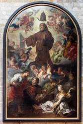 The Exaltation of St. Francis of Paula