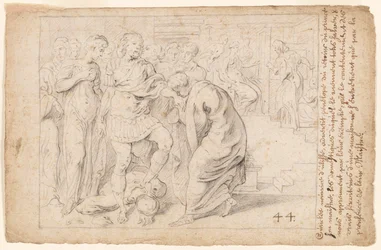 Ulysses receives the Homage of the Loyal Serving-Women