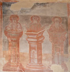 Saints Simeon Stylites the Elder, Simeon Stylites the Younger and Alypius the Stylite