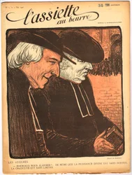 Cover of The Butter Plate, number 5, Satirique en Colours