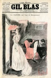 Illustration by Steinlen of Guy de Maupassant