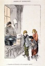 Kids and Gosselines: Heat yourself first, you