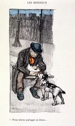 The Miserable: We will share as brothers (Master and his dog) - in 