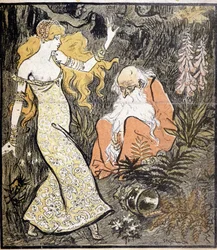 Merlin and Viviane (