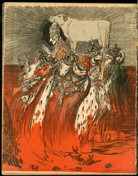 The Butter Plate, number 47, Satirical in Colours
