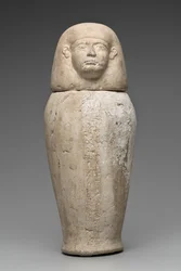 Canopic Jar with Man