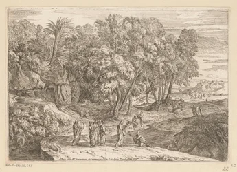 Arcadian Landscape with Christ and the Canaanite Woman