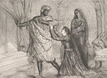 Away!: plate 7 from Othello Act 3, Scene 4