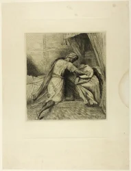 He Smothers Her, plate thirteen from Othello