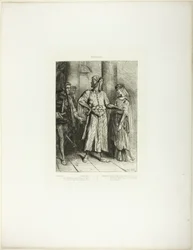Honest Iago, Desdemona Must I Leave to Thee, plate 4 (act 1, scene 3), from Othello