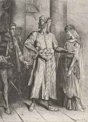 Honest Iago, my Desdemona must I leave to thee: plate 4 from Othello, etched 1844, reprinted 1900