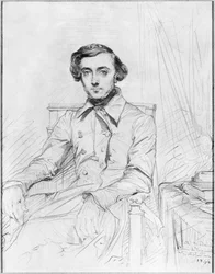 Portrait of Charles Alexis Henri Clerel de Tocqueville