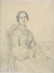 Portrait of the Baroness Chassériau