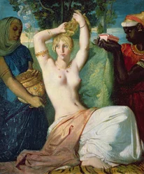 The Toilet of Esther, 1841