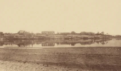 Overview of Luxor taken from the Opposite Bank