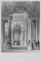 Grand Staircase, Palace of the Louvre, Paris