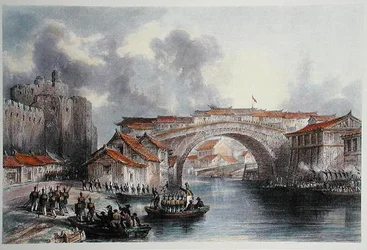 West Gate of Ching Keang Foo, c.1850 (colour version)