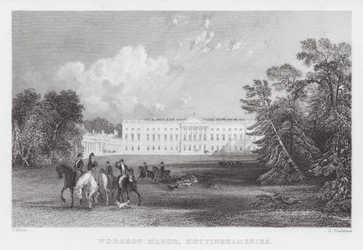 Worksop Manor, Nottinghamshire (engraving)