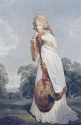 Eliza Farren, Countess of Derby, engraved by Francesco Bartolozzi, published by Bull and Jeffreys