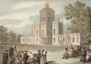 A South View of the Observatory at Oxford