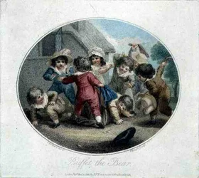 Buffet the Bear, engraved by Charles Knight, pub. by J.F. Tomkins