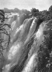 Eastern Cataract, Victoria Falls, Northern Rhodesia, 1925-1927