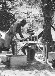 Errol Hinds and Julius Mapata, Livingstone to Broken Hill, Northern Rhodesia, 1925 1927