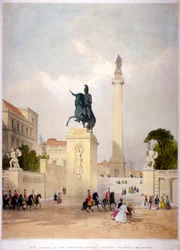 The Mall and Waterloo Place, Westminster, London, c. 1845