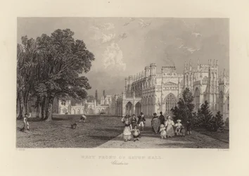 West Front of Eaton Hall