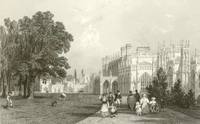 West Front of Eaton Hall, Cheshire