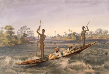 Zanjueelah, the boatman of the rapids, published 1865.
