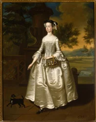 Thomas Bardwell, Portrait of Mary Jodrell / Painting, 1755