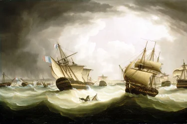 The Battle of Trafalgar, 21 October 1805, End of the Action, Early 19th Century