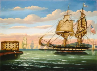 Bay of New York, Sunset