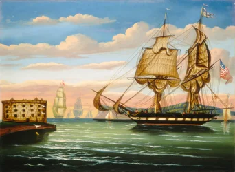 Bay of New York, Sunset