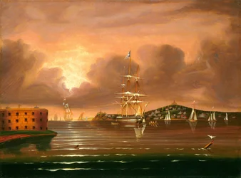 Threatening Sky, Bay of New York