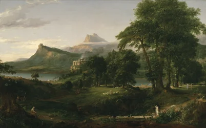 The Course of Empire: The Arcadian or Pastoral State, c.1836