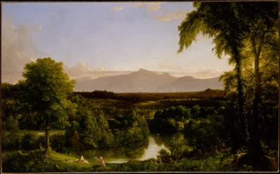 View on the Catskill - Early Autumn