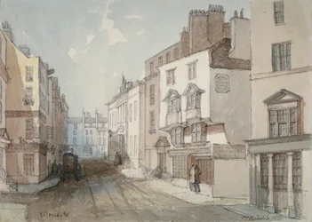 Coleman Street, City of London, 1851