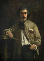 Portrait of Antoine Etex, 1855